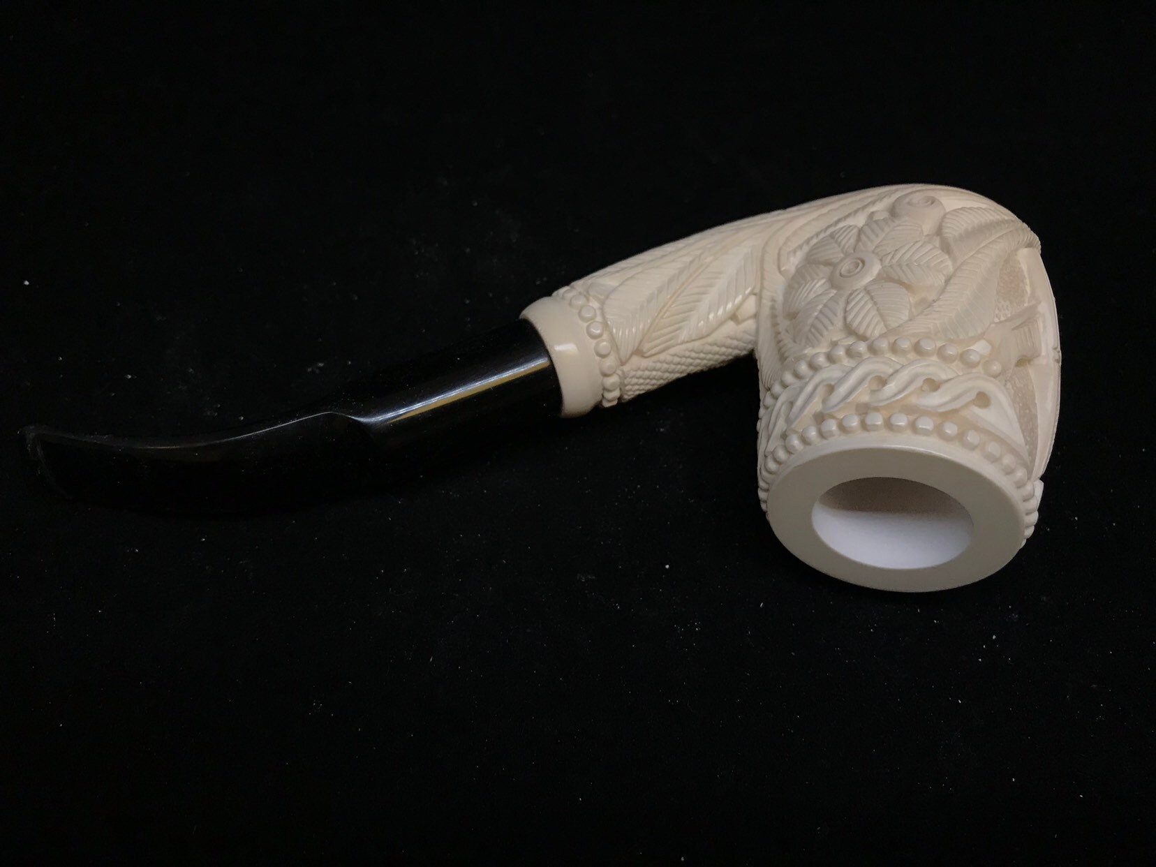 Full Bent Turkish Block Meerschaum Pipe Etsy