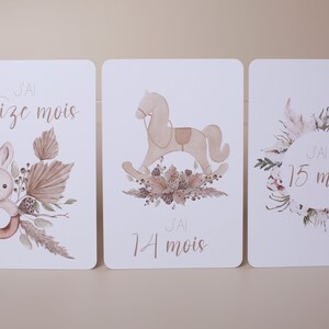 Cartes étapes bébé deuxième année image 3