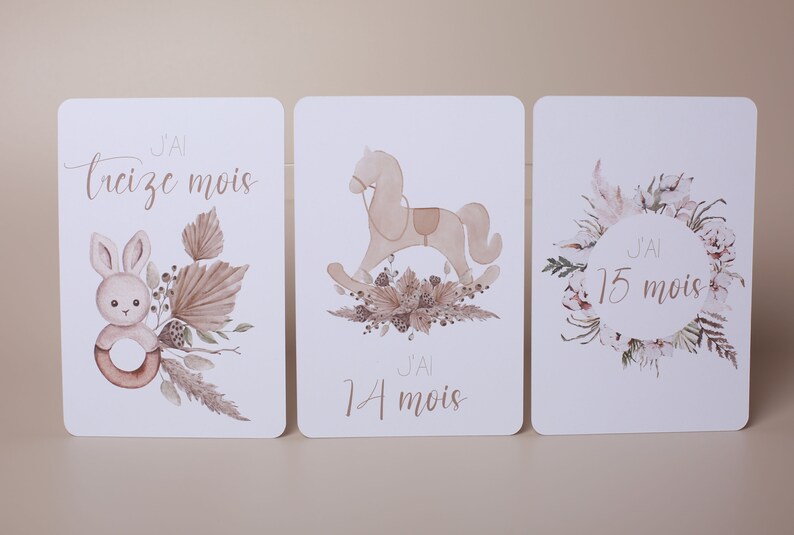 Cartes étapes bébé deuxième année image 3
