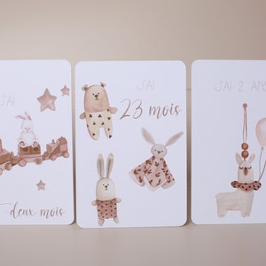 Cartes étapes bébé deuxième année image 4