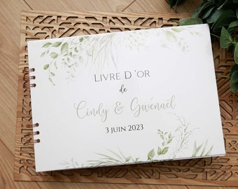 Livre d'or Mariage personnalisable