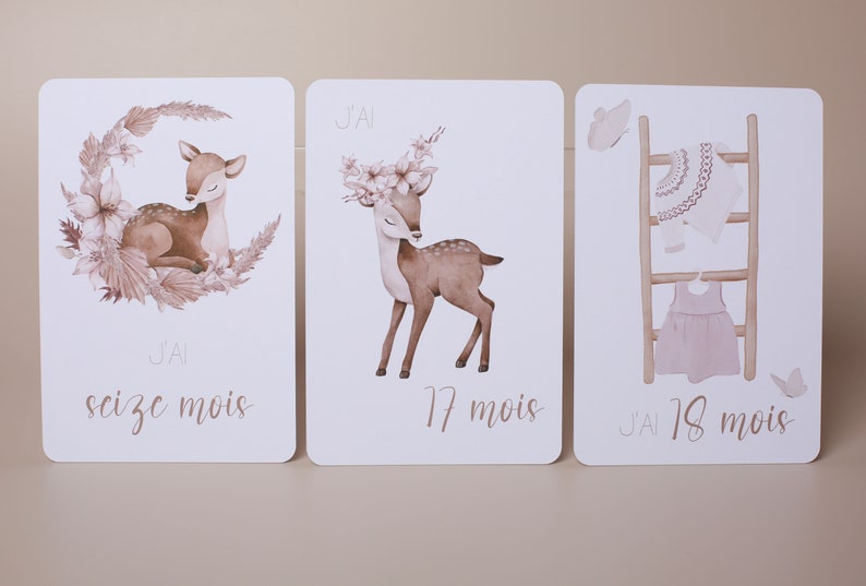 Cartes étapes bébé deuxième année image 5