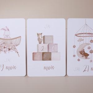 Cartes étapes bébé deuxième année image 6
