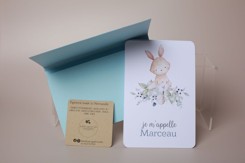 Cartes étapes bébé thème animaux et nature Bild 7