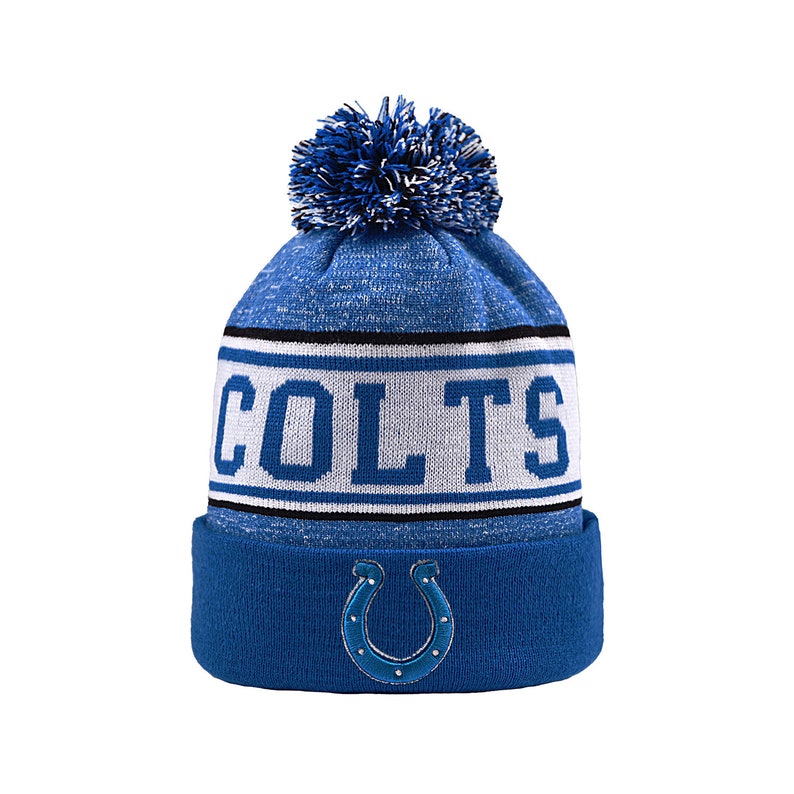 Indianapolis Colts NFL Football Beanie Cap Knit Pom Winter Hat Etsy