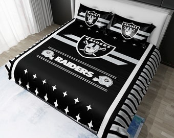 Raiders Bedding, Oakland Raiders King Size Bedding