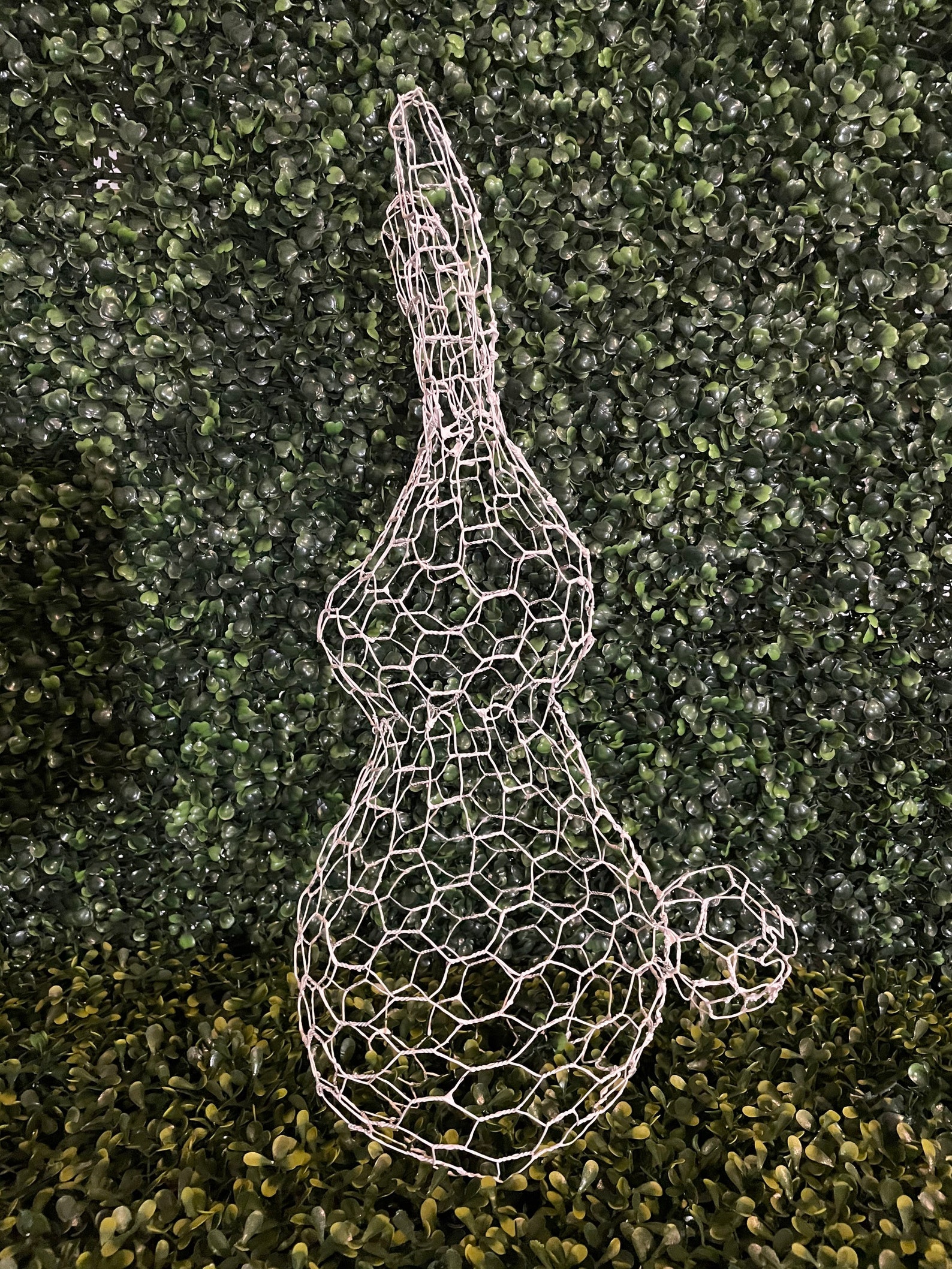 Bunny topiary frame Etsy