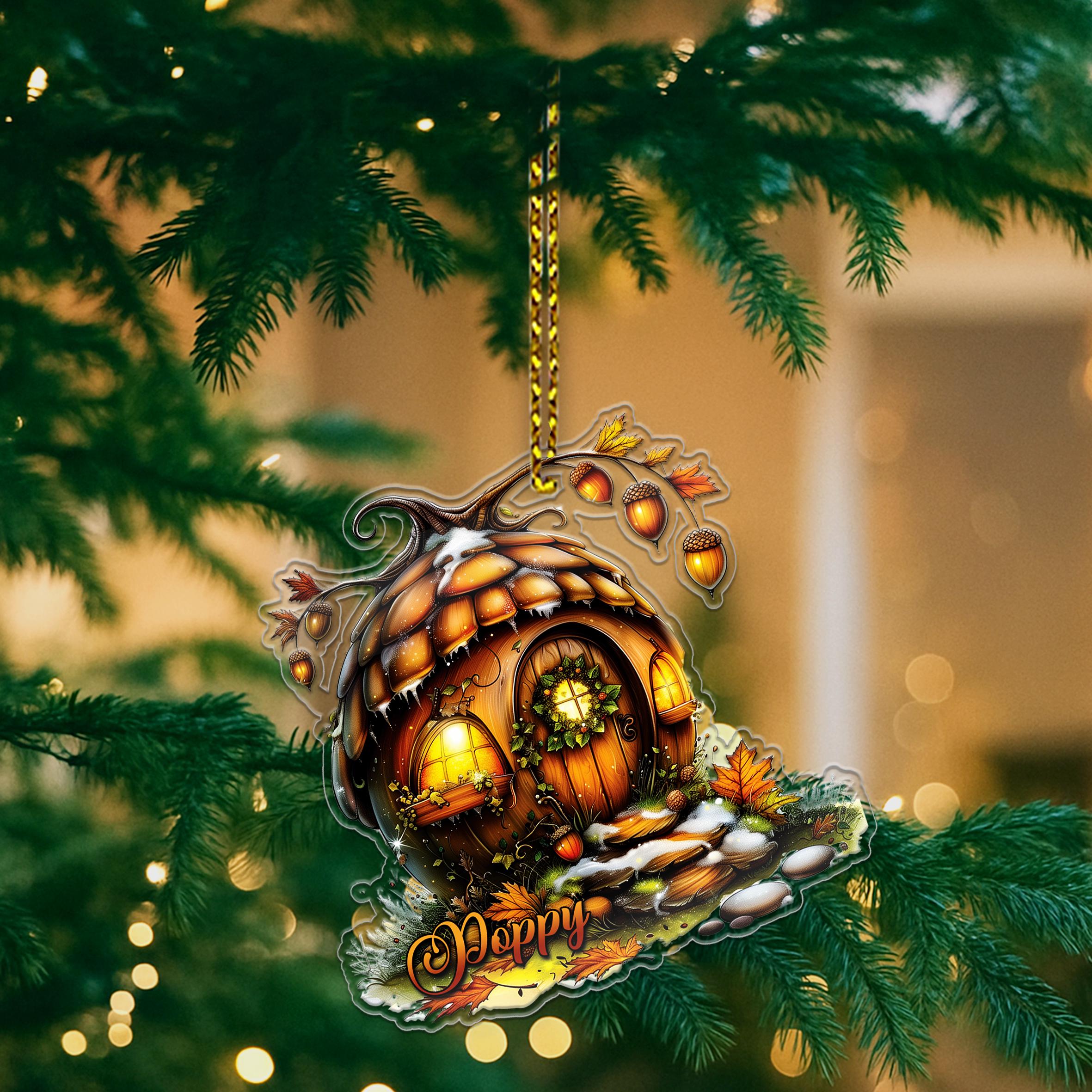 どんぐりアート♡Xmas＆2026年度お正月オブジェ♡ どんぐりアート