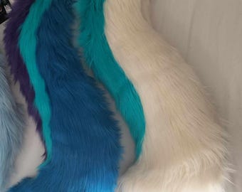 large canine tails. Fursuit, costume or cosplay tails.