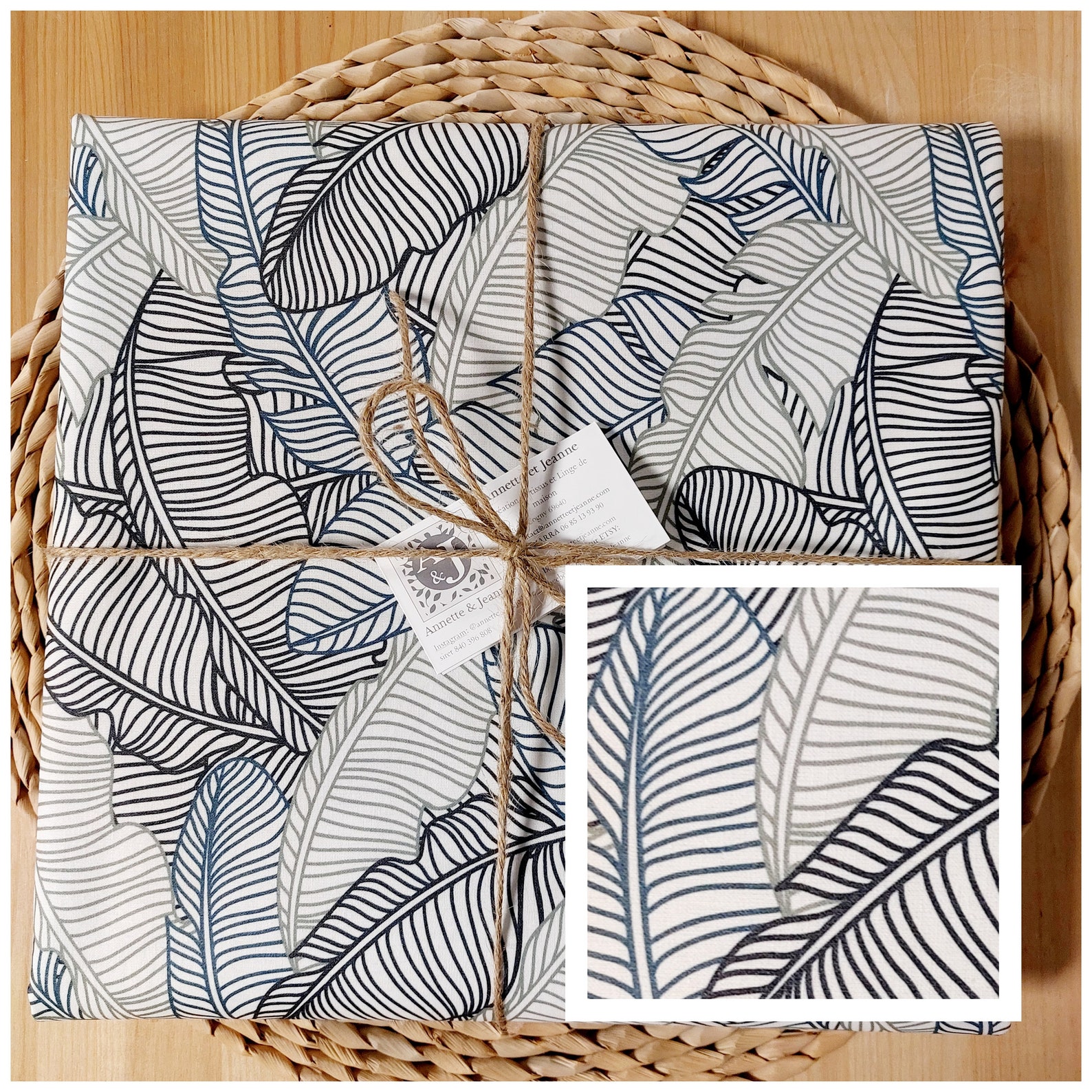 Créateur de tissu enduit, nappe, fabrication française