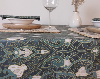 Coated tablecloth  55"