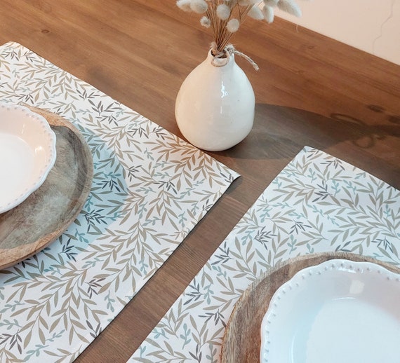 Tischsets aus beschichteter Baumwolle
