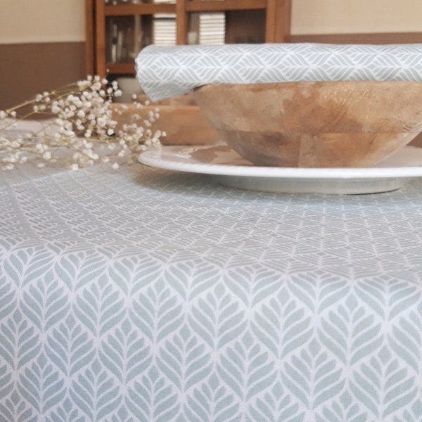 Cotton tablecloth from the Vosges, Square, round or rectangle tablecloth, Small/large width, Custom-made tablecloth