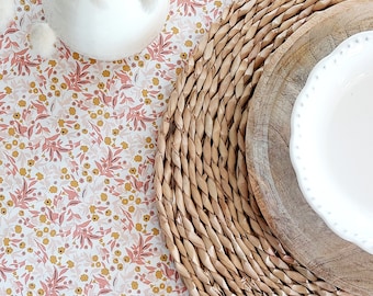 Coated tablecloth  55"