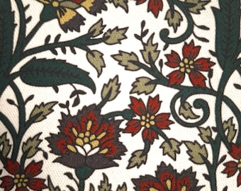 Floral cotton tablecloth