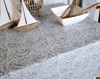 XL coated tablecloth made in France. 78 / 90 / 98 inches