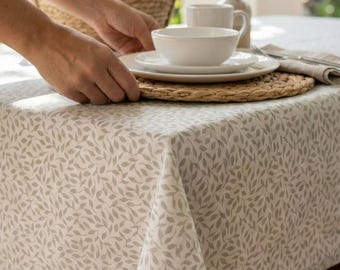 XL coated tablecloth made in France. 78 / 90 / 98 inches. pre order. Ships Feb 15