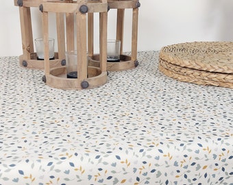 Cotton tablecloth from the Vosges, Square, round or rectangle tablecloth, Small/large width, Custom-made tablecloth 