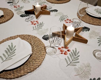 Tablecloth from the "Festive Watercolor" collection