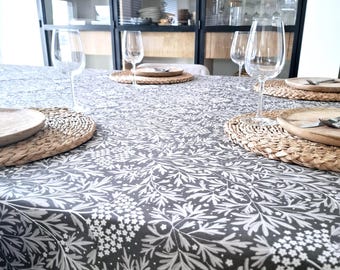 Coated tablecloth  55"