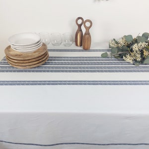Cotton tablecloth from the Vosges, Square, round or rectangle tablecloth, Small/large width, Custom-made tablecloth image 10