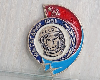 Pin Yuri Gagarin, Pin de astronauta, Pin espacial, Día de la cosmonáutica