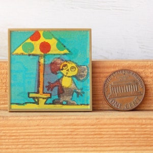Cheburashka speld, Lenticulaire speld, Kinderspeld, Collectible badge