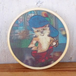 Puss in Boots, Childrens Stereo pin , Fairytale pin, Animals pin, Backpack pin.