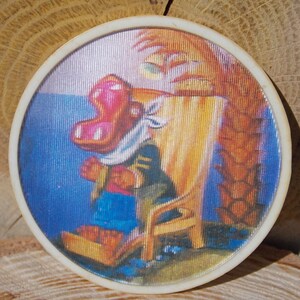Przypinka Hipopotam, Przypinka Stereo, Przypinka Dziecięca, Odznaka Vintage 3D, Przypinka Plecak, Przypinka Zwierzęta