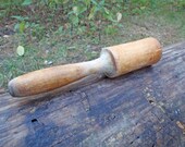 Vintage potato masher,Vintage primitive kitchen decor,Wooden masher,Primitives wooden tool,Antique kitchen utensils,Kitchen decor
