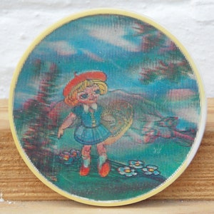 Stereo pin, Little Red Riding Hood, Childrens pin, Fairy tale characters