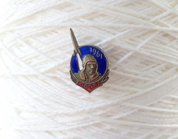 Yuri Gagarin pin,Rare pin, Backpack pin, Space pi… - image 1