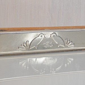 Harmonica with birds ,Mouth musical instrument,Old harmonica,Vintage musical instrument