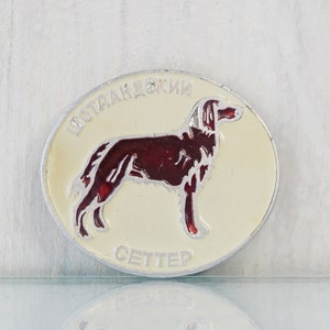 Pin dog Scottish setter, Childrens pins, Christmas gift, Vintage pin,Animals pins,Dog breeds