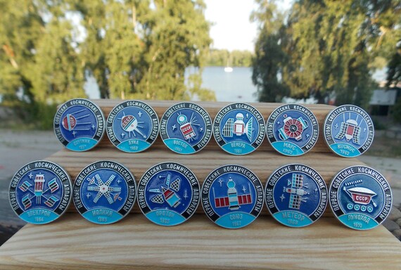 The first Soviet spacecrafts, Complete set of 12 … - image 1