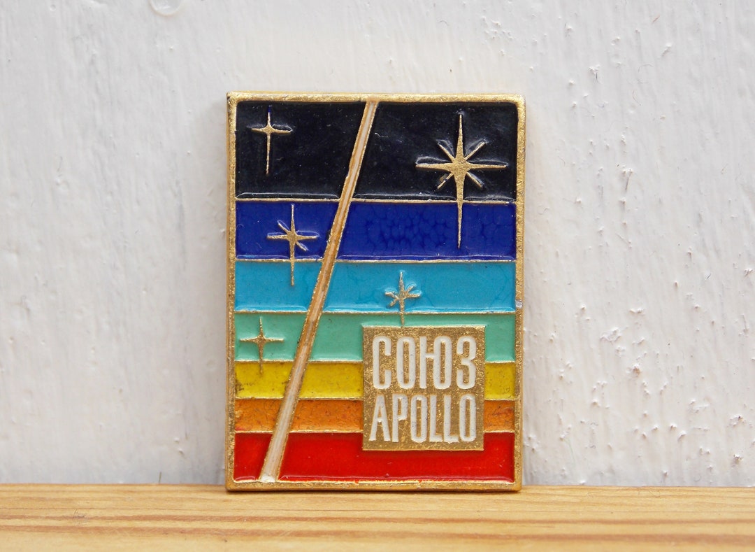 RARE Pin APOLLO SOYUZ Pin Space Pin Collectible Pin - Etsy Australia