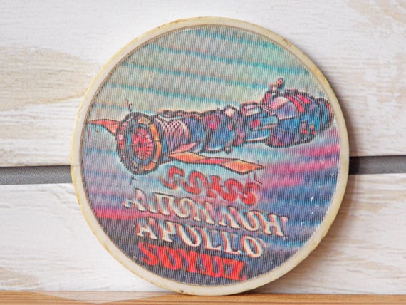 Soyuz Apollo,Soviet Pin,Soviet Space