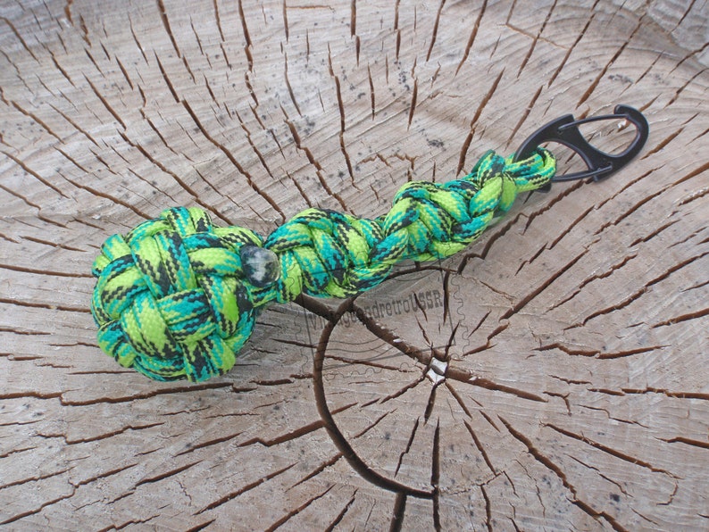 Set of Paracord Paracord Bracelet Keychain Etsy