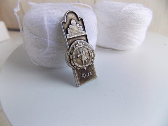 Ukrainian pin Kievan Rus, Prince of Kiev, badge Kyiv, Vintage backpack pin.