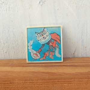 Pin Puss in Boots, Pin soczewkowy, Pin dziecięcy, Pin Animals, Pin Backpack, Pin Vintage