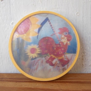 Stereopin haan, grappige 3D-pin, zonnebloempin, kinderpin, badge sprookjesfiguren.