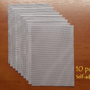 Abbina il barattolo di candela con carta puntinata. Riscontro autoadesivo con rivestimento al fosforo per portafiammiferi artigianali 10pz A5. 8,2"x5,8"