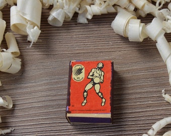 The Perfect decorative vintage Soviet propaganda matches box. Wedding matches. Smoking accessories.