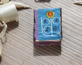 The Perfect decorative vintage Soviet propaganda matches box. Wedding matches. Smoking accessories.