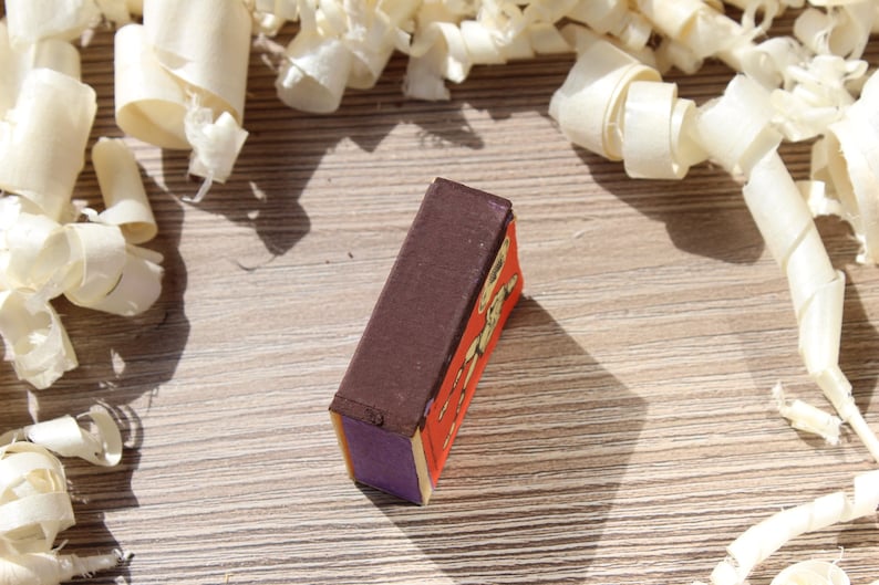 Smoking accessories. Wedding matches The Perfect decorative vintage Soviet propaganda matches box