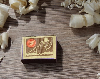 The Perfect decorative vintage Soviet propaganda matches box. Wedding matches. Smoking accessories.