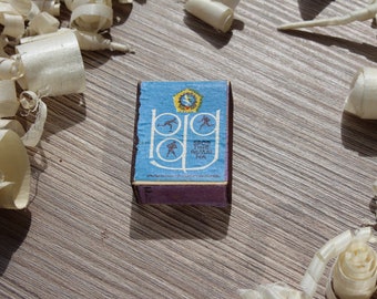 The Perfect decorative vintage Soviet propaganda matches box. Wedding matches. Smoking accessories.