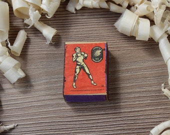 The Perfect decorative vintage Soviet propaganda matches box. Wedding matches. Smoking accessories.