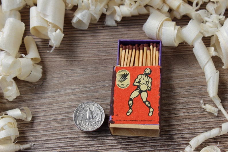 Smoking accessories. Wedding matches The Perfect decorative vintage Soviet propaganda matches box