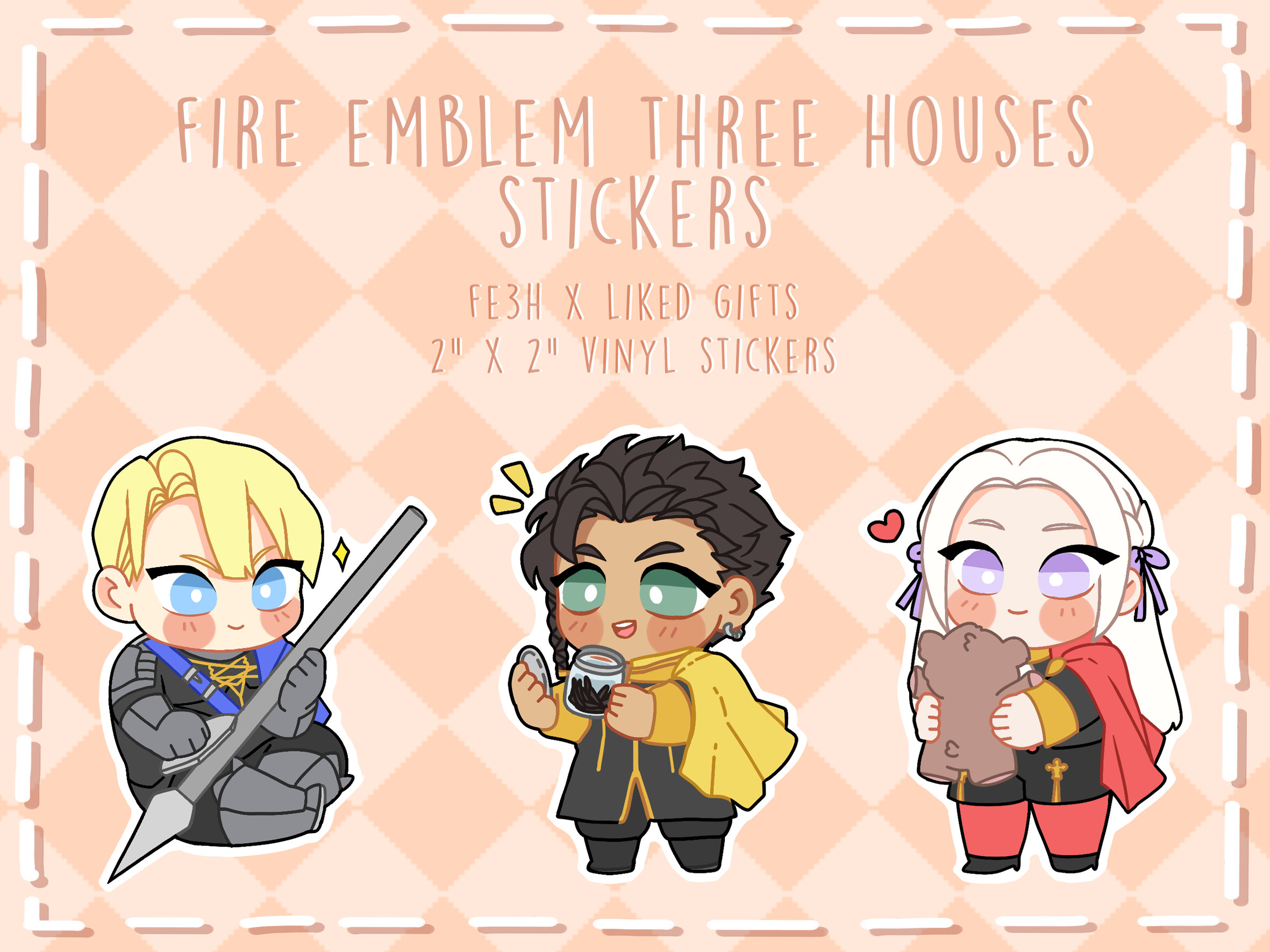 FE3H Cooking Sticker Pack